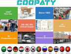 Coopaty 200 Sheets FBA Adderss Labels, 6 per Sheet 3-1/3" x 4" Label Stickers for Laser & Inkjet Printers, 6 Up Shipping Labels, 1200 Printable White Sticker Paper