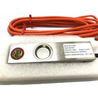 Liberty GX-1-4k lb NTEP (Small Envelope) Shear Beam Load Cell Sensors for Platform Floor Scale with Feet & Spacers | Alloy Steel