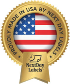 NextDayLabels – 2"-11/16 x 2 Rectangular Sticker Labels for Printer - White Laser/Inkjet Printer Labels Return Address Labels Shipping Label Stickers (100 Sheets, 15 Per Sheet, 1500 Labels)