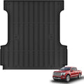 KARPAL Truck Bed Mat for Ford F150 & Lightning 2024-2026 5.5FT Bed, All Weather TPE Truck Bed Liner Cargo Trunk Accessories for F150/Lightning