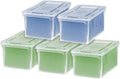 IRIS USA File Box File Organizer w/ Hinged Split Latching Lid for Letter/Legal File, Water Resistant Document Box, BPA-Free, Plastic Storage Bin Tote Organizer, Stackable, Nestable, Clear 44 Qt. 5Pack