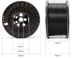 Polymaker PLA Filament, Black 3D Printing PLA Filament 1.75mm 5kg - PolyLite 3D Printer PLA Filament, Dimensional Accuracy +/- 0.03mm, Compatible with Most 3D Printer, Black