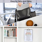 ZCZN Metal Clipboard, 6 Pack Heavy Duty Aluminum Clipboards 12 x 9 Inches, A4 Letter Sizer Document Holder with High Capacity Clip, Suitable for School, Office, Jobsite or Medical Staff, Silver