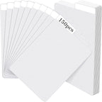 150 Pieces Comic Book Dividers with Tabs,Patient Divider Cards,Card Dividers Comic Book Boards for Storage Boxes 11.22 X 7.24 Inche