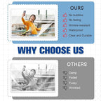 100 Pack 5mil 3“x5" Thermal Laminating Pouches Badge Laminate Pouches Clear Laminated Luggage Tags Laminator Pouches