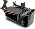 AutoExec AE-GMCD-PM-PS-TAB-21M GripMaster Car Desk for Your Vehicle Workstation and Mobile Office, Mahogany with Phone Mount, Printer Stand and Tablet Mount
