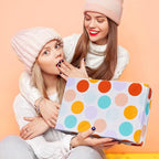 Metronic Poly Mailers 14.5x19 Inch 500pc Shipping Bags for Clothes,Self Adhesive Shipping Envelopes for Small Business,Waterproof Mailers Poly Bags for Shipping,Packaging Mailing Bags Color Polka Dots