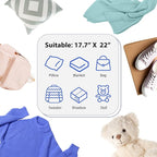 Fuxury Poly Mailers 17.7 X 22 Inches 50 Pcs,Bulk Shipping Bags for Clothing,Strong Adhesive Shipping Mailer for Small Business Suppliers,Self Seal Poly Bags Mailing Envelopes White