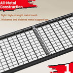 68" Wide Heavy Duty Garage Shelving Units, 5-Tier Deep Storage Shelves,Black Metal Garage Shelves,Steel Shelf,Large Storage Rack,Industrial Shelving for Shop, 68" W x 20" D x 84" H,2 Pack