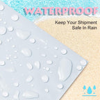 UCGOU Poly Mailers 10x13 Inch White 100 Pack Shipping Bags #4 Strong Mailing Envelopes Boutique Packaging Postal Self Seal Adhesive Waterproof and Tear Proof Small Business for Clothes Books