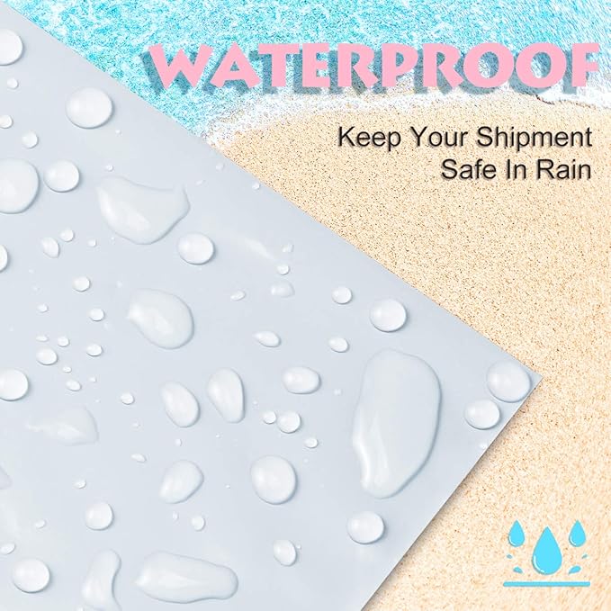 UCGOU Poly Mailers 19x24 Inch White 100 Pack Extra Large Shipping Bags Strong Thick Mailing Envelopes Self Seal Adhesive Waterproof and Tear Proof Boutique Postal for Clothing Quilt and More