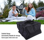 Yosoo Health Gear Insulated Pizza Delivery Bag 20x20x14 Inches Cooler Warmer Food Carrier Reusable Thermal Pizza Transport Bag with 600D Oxford Fabric Aluminum Foil Lining for Grocery Shopping