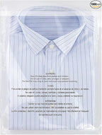 iMailer - 1000 Count - 10" x 13" Clear Poly Bags with Suffocation Warning Bags for Prints, Photos, Documents, Clothing, T-Shirt - Resealable Adhesive
