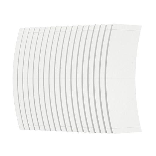 Sunshine Tape Quick Aggressive Hairpiece Wig Tape (72 Pieces) - Back Curve - Double Sided Adhesive Tape for Toupee Lace Front Wig Strong Hold Waterproof Strips