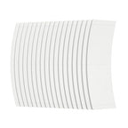 Sunshine Tape Quick Aggressive Hairpiece Wig Tape (108 Pieces) - Back Curve - Double Sided Adhesive Tape for Toupee Lace Front Wig Strong Hold Waterproof Strips