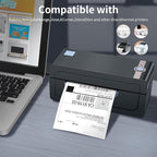 4 x 6 Inches Thermal Labels Fanfold Direct with Perforations for Thermal Printer, Permanent Adhesive Smoothly Printing Compatible Zebra/Rollo Thermal Label Printer (1000 Sheets)