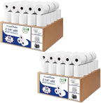 (100 Rolls) Premium 2 1/4 x 85 Thermal Paper Rolls - BPA Free Credit Card Receipt Paper for POS, ATM & Restaurant Printers