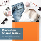 Famagic Poly Mailers 14.5x19 Inches 100 Pcs Orange Packaging Shipping Bags Mailing Envelopes Self-Seal Waterproof and Tear-Proof Mailers Bags for Small Business Clothing Boutique