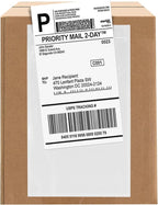 2000 Count 5.5" x 10" Shipping Label Envelopes, Clear Packing List Pouches with Self-Adhesive Back, Top Loading for Shipping Labels Sleeves, for Packing Slips, Labels Invoices & Paperwork. GPI