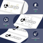 L LIKED 2" x 1" Direct Thermal Labels, Permanent Adhesive Barcode Adress Labels & Compatible with Rollo, Zebra and Other Desktop Printers (12 Rolls, 15600 Labels)