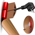 Floor Cable Cover Strips SelfAdhesive Cord Organizers for Wall Durability Wear Resistant for Wall Protections