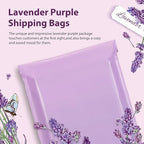 Fuxury Poly Mailers 14.5x19 Inch 1000 Pack, Bulk Shipping Bags for Clothing, Strong Adhesive Shipping Envelopes for Small Business Suppliers,Waterproof Mailers Poly Bags Mailing Envelopes Light Purple