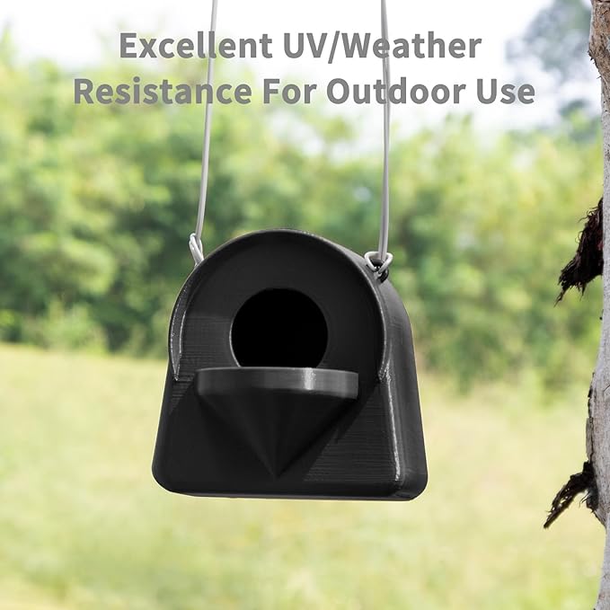 iSANMATE ASA Filament 1.75mm Bundle 2KG (4.4lbs), UV & Weather Resistant 3D Printer Filament Perfect for Outdoor Functional Parts, Black+Black