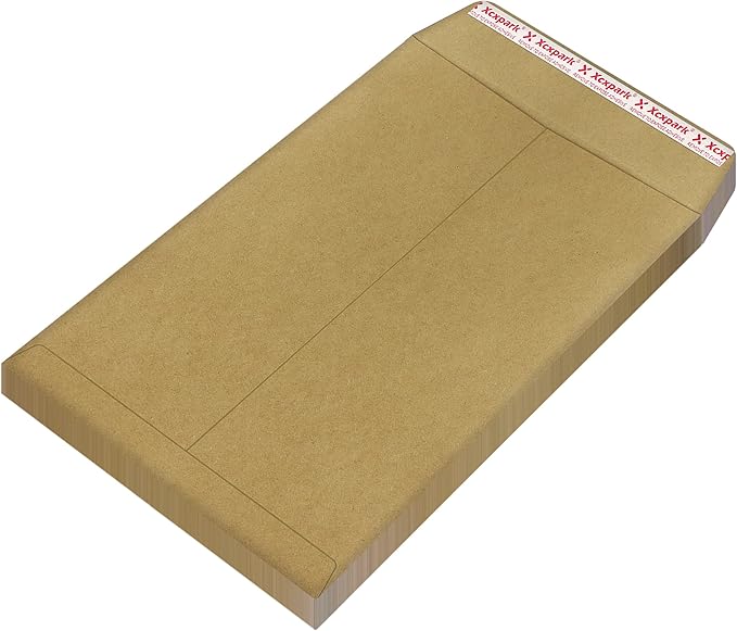 60 PCS 9x12 inches Security Catalog Envelopes Printable Self Seal Envelopes, Anti Tear Recycled Kraft Envelopes for Invitation Cards, Pictures, Photos, Documents