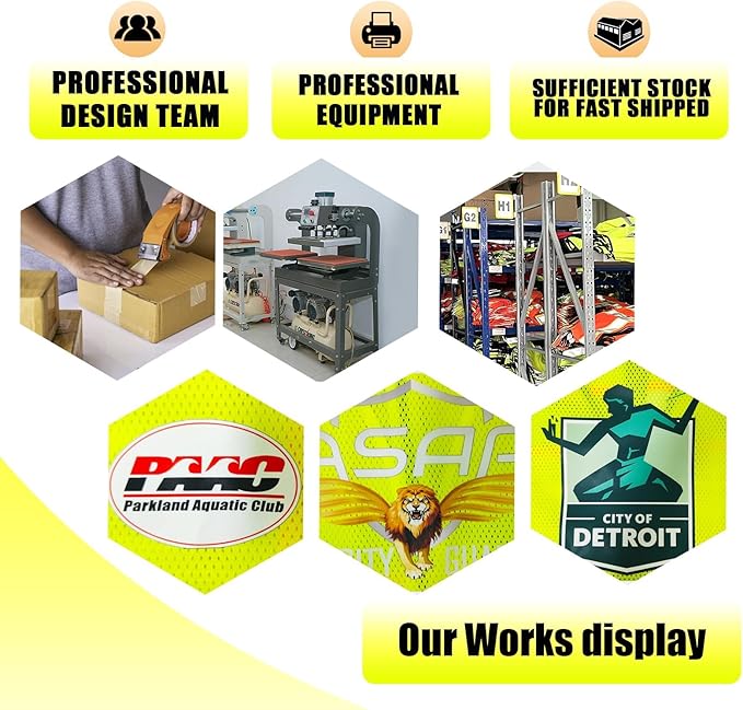 BeautyWill Custom Safety Vest Customized Logo Class 2 High Visibility Reflective Vest with Pockets Construction workwear