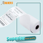 AUEAR, Thermal Cash Register POS Paper Rolls, 2 1/4" x 85' - BPA Free (100 Pack)