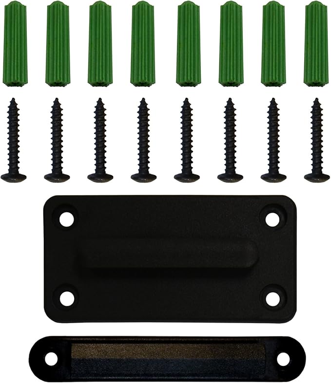 Retractable Stanchion, 6 SPECIALTY Posts + Signframe, 36" Ht, 78" Special Event & Holiday Theme Belt + Bonus Replacement Cassettes + Wall Receiver (WHT Post/Black Belt)