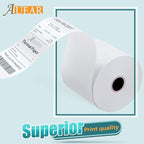 AUEAR, Thermal Cash Register POS Paper Rolls, 2 1/4" x 230' - BPA Free (200 Pack)