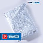 White Plastic Poly Mailers 12"x15" | Shipping Bags for Clothing, Books & Accessories | Durable Shipping Envelopes | Waterproof and Tear-Proof with Strong Self-sealing Adhesive | 100-Pack