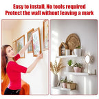 Double Sided Tape Heavy Duty, Waterproof Mounting Foam Tape, 16.5ft Length, 0.59in Width, High Temperature Resistant Adhesive Tape for Car, LED Strip Light, Office Decor, Made of 3M VHB Tape.
