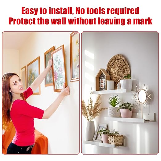 Double Sided Tape Heavy Duty, Waterproof Mounting Foam Tape, 16.5ft Length, 0.78in Width, High Temperature Resistant Adhesive Tape for Car, LED Strip Light, Office Decor, Made of 3M VHB Tape.
