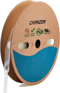 Chanzon Clear Heat Shrink Tubing, 2:1 Ratio, 18mm - 80ft Roll of Transparent Polyolefin Sleeve Wrap with Shrink Properties 1pcs