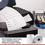 Receipt Paper for Clover Mini and Clover Mobile Thermal Printer - Receipt Paper Rolls Compatible with Clover Mini POS models C200, C300, C301, C302, C305 (40 Rolls)
