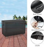 Outdoor Prep Table Cover 72 Inch, Waterproof Patio Stainless Steel Metal BBQ Table Cover All Season Protection for Outdoor Table - 72 x 30 x 34 Inch