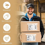 CLASSY Premium Clear 6'' x 9'' Packing List Envelopes, Self-Adhesive Shipping Label Sleeves,100Pack
