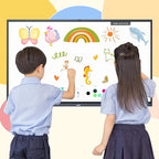 JAV Smart Board 4K UHD Interactive Whiteboard with EDLA Certification Built-in Android OS for Classroom Office Home Digital Display 8+128 GB for Hybrid Work (75 Inch)