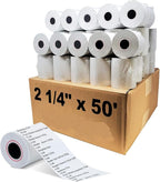 MFLABEL 2 1/4" x 50' Thermal Papers Cash Register POS Receipt Paper - 1000 Rolls