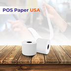 2 1/4" x 150' Thermal Paper (50 Rolls/Case) - BPA Free