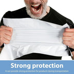 Metronic Poly Mailers 12x15.5 1500 Pack White, Medium Size Shipping Bags Bulk Mailing Envelopes for Small Business, Mailers Poly Bags for Shipping Self Seal Waterproof, Mailing Bag Packaging Bags