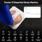 Wyze Smart Scale X Butterfly - Scale for Body Weight, BMI, Body Fat, Muscle Mass, Accurate Bathroom Digital Scale with Heart Rate Monitor | Sync Fitness Apps | for People, Baby & Pet, 400 lbs, Black
