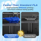 FLASHFORGE Rapid PLA Filament 1.75mm Summer Reverie, 500mm/s High Speed Printing, 3D Printer Filament 1kg Spool, Dimensional Accuracy +/- 0.02mm, Enjoy Exceptional Print Quality