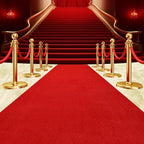 450 GSM Extra Thick Waterproof Red Carpet Runner for Events Decorations, 3X15 Ft Not Slip Red Runner Aisle Runway Rug for Wedding, Party, Banquet, Activity Entrance and Special Events Decorations