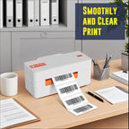 L LIKED 2" x 1" Direct Thermal Labels, Permanent Adhesive Barcode Adress Labels & Compatible with Rollo, Zebra and Other Desktop Printers (12 Rolls, 15600 Labels)