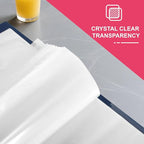 100-Pack Heavy Duty 8.5"x11" Sheet Protectors - Top-Loading Acid-Free & Waterproof for Photos, Certificates, School, Office, Legal Documents, Medical Records, Teachers, Artists (100)