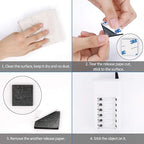 UPINS 120 Pack Double Sided Foam Tape Square Self-Adhesive Foam Tape Black Strong Tape Pads for DIY Art Crafts Supplies