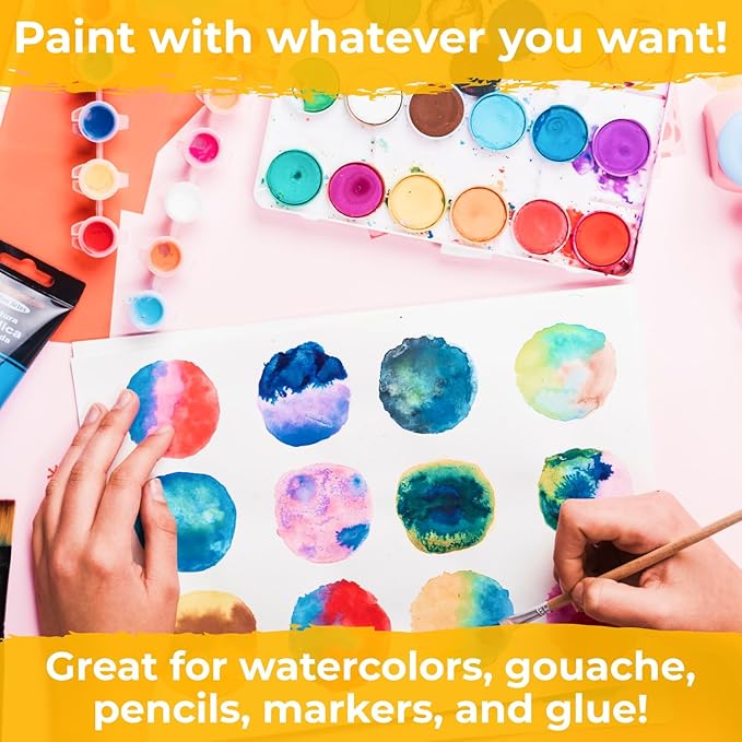 48" x 1200" (100 ft) Light Blue Kraft Paper Roll (Value Pack of 2), 45 lbs Thickness, Made in USA Colored Kraft Paper for School, Bulletin Board - Odorless, Non-Toxic, Safe for Kids